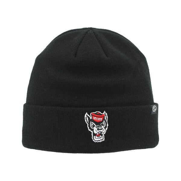 Black Youth Core Cuff Knit Hat - Wo